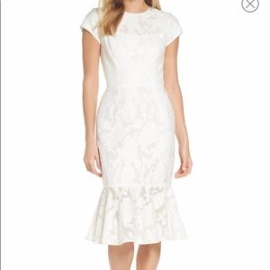 Maggy london white dress